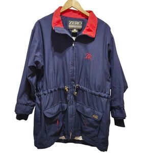 Zero Restriction Golf Outerwear USA vortex jacket blue Large microlite